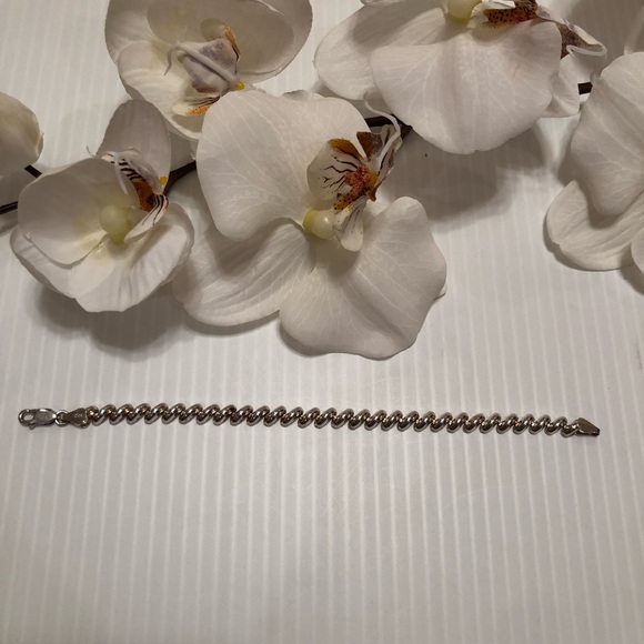 925 Sterling Silver San Marco Bracelet 6.75” - Picture 8 of 8